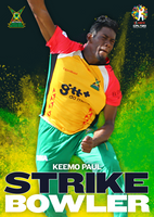 CPL Strike Bowlers - KEEMO PAUL - #SB-02