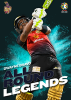 CPL All-Round Legends DWAYNE BRAVO - #TTR-11