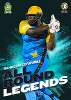 CPL All-Round Legends RAHKEEM CORNWALL - #TTR-10