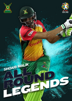 CPL All-Round Legends SHOAIB MALIK - #TTR-03