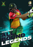 CPL All-Round Legends SHOAIB MALIK - #TTR-03