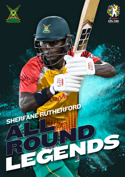 CPL All-Round Legends SHERFANE RUTHERFORD - #TTR-04