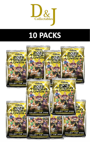 10 Packs of NRL Traders