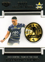 2023 NRL Elite Dally M Awards - DM 06 - Valentine Holmes - North Queensland Cowboys