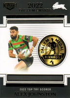 2023 NRL Elite Dally M Awards - DM 16 - Alex Johnston - South Sydney Rabbitohs