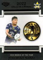 2023 NRL Elite Dally M Awards - DM 17 - Jeremiah Nanai - North Queensland Cowboys