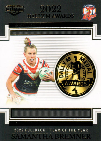 2023 NRL Elite Dally M Awards - DM 20 - Samantha Bremner - Sydney Roosters