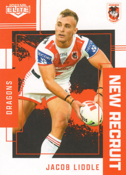 2023 NRL Elite New Recruit - NR 27 - Jacob Liddle - St. George-Illawarra Dragons