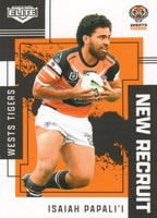 2023 NRL Elite New Recruit - NR 34 - Isaiah Papali'i - Wests Tigers