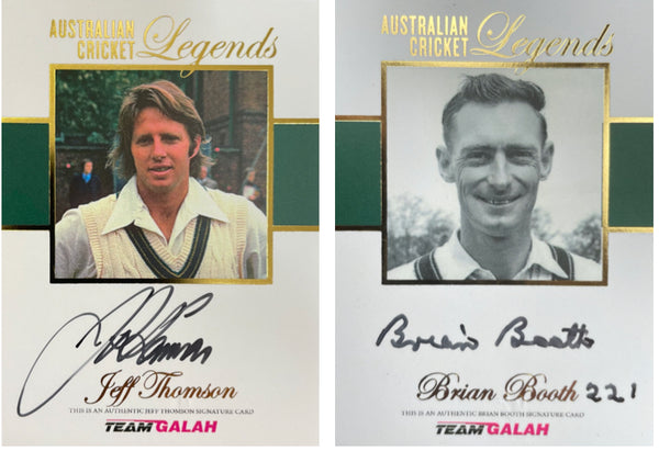 GROUP BUY & SAVE Jeff Thomson & Brian Booth (common number) #ACL-14 & 15
