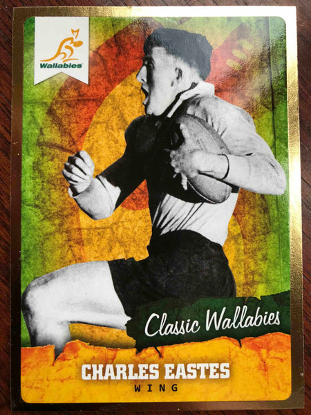 CHARLES EASTES - Classic Wallaby Gold Card No 046