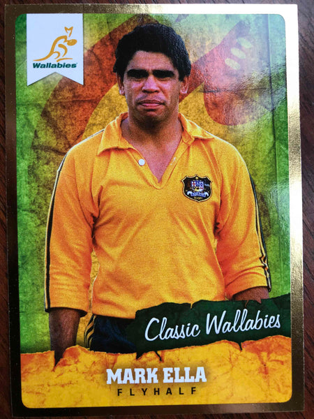 MARK ELLA - Classic Wallaby Gold Card No 047
