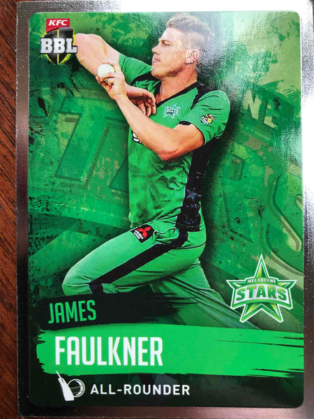 JAMES FAULKNER Silver Card #123