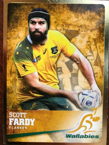 SCOTT FARDY - Gold Card No 008
