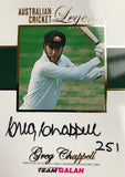 GREG CHAPPELL - PROMO Aust Cricket Legends #ACL-11