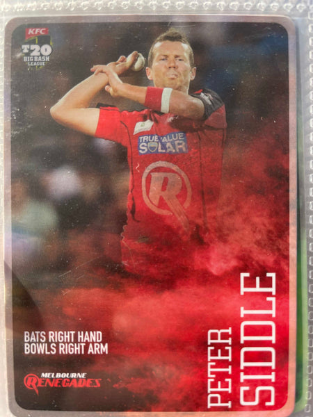 PETER SIDDLE 2014-15 Base Card #122