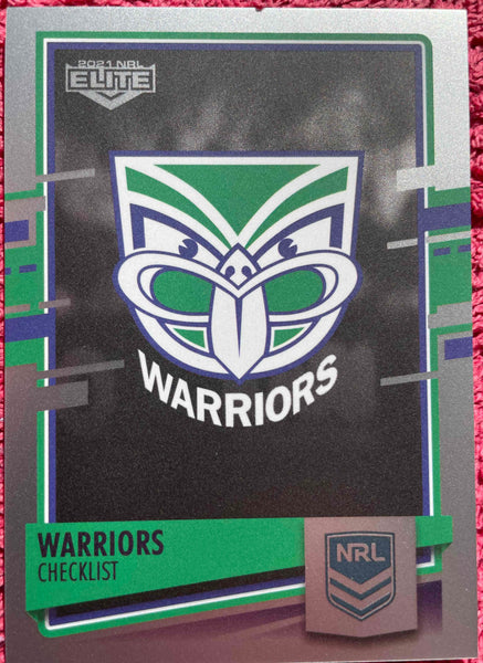 Silver Parallel - WARRIORS CHECK LIST - SS 127