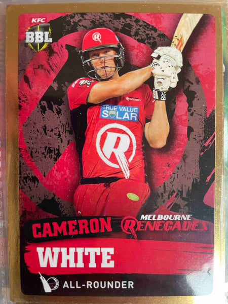 GOLD CARD #119 CAMERON WHITE