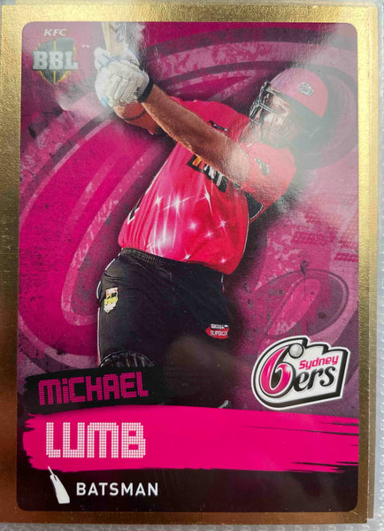 GOLD CARD #159 MICHAEL LUMB