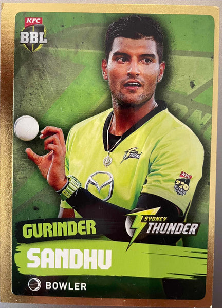 GOLD CARD #179 GURINDER SANDHU