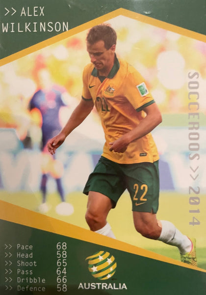 Socceroo - ALEX WILKINSON Base Card
