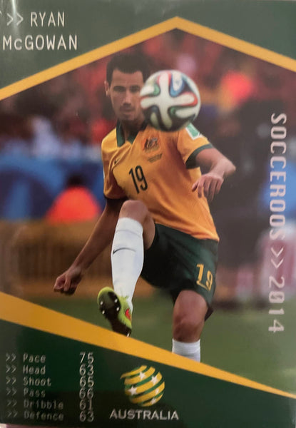 Socceroo - RYAN McGOWAN Base Card