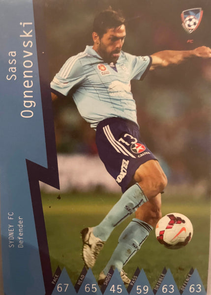 Sydney FC - SASA OGNENOVSKI Base Card