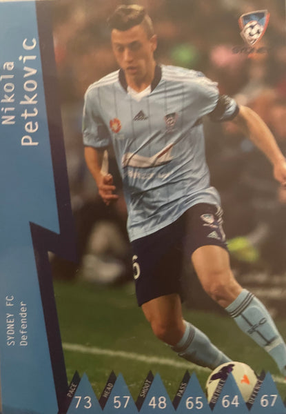 Sydney FC - NIKOLA PETKOVIC Base Card