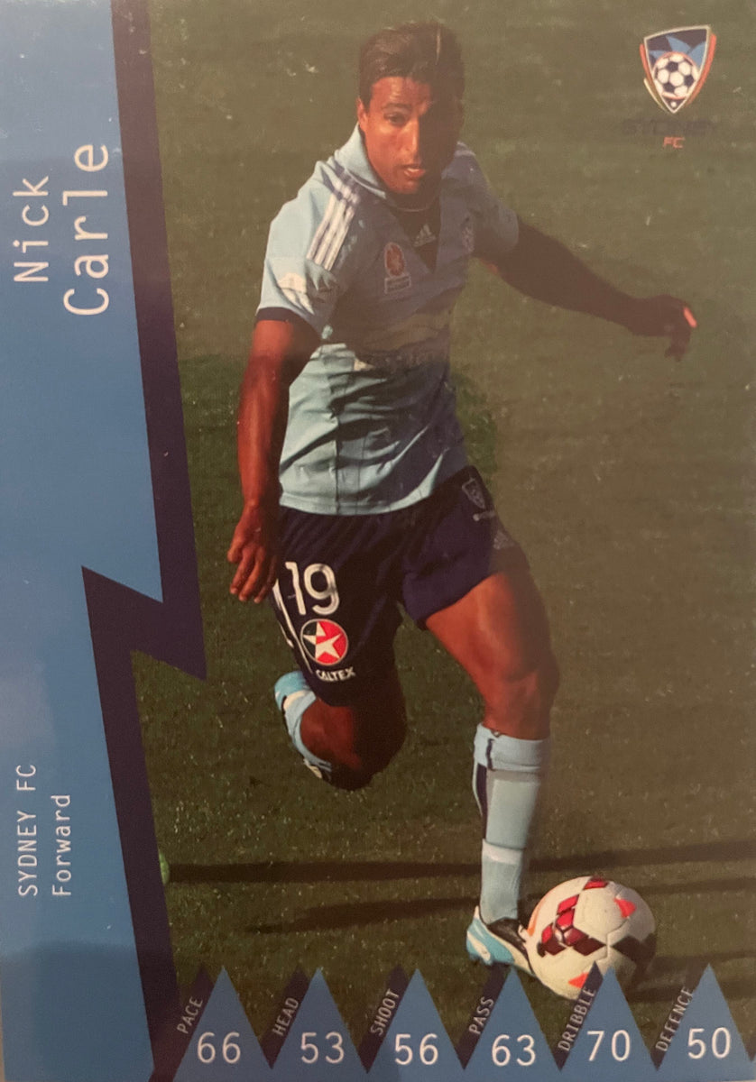 Sydney FC - NICK CARLE Base Card – Dave and Jazzy's Collectables
