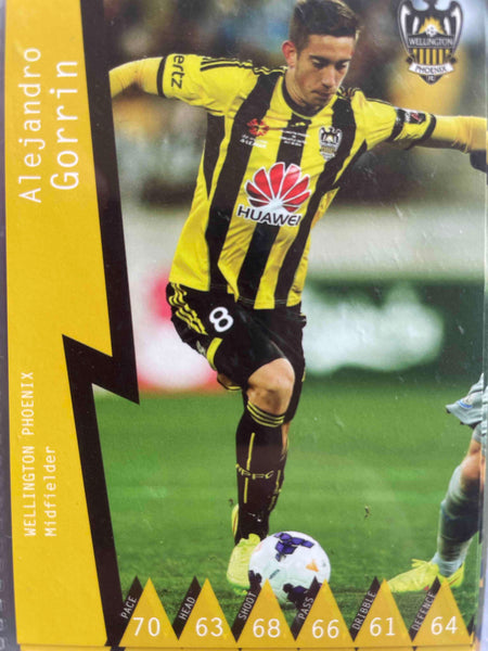 Wellington Phoenix - ALEJANDRON GORRIN Base Card