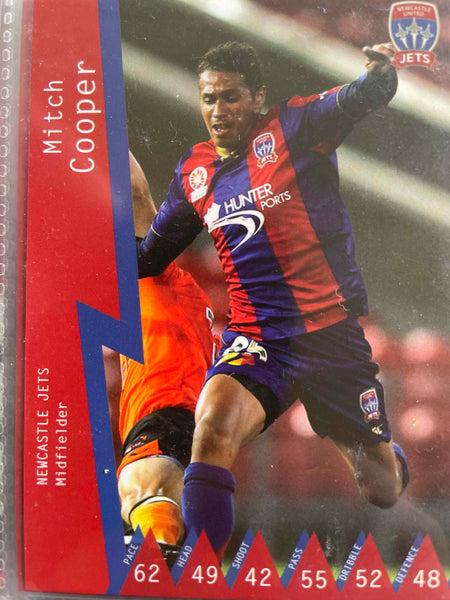 Newcastle Jets - MITCH COOPER Base Card