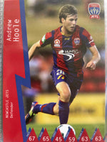 Newcastle Jets - ANDREW HOOLE Base Card