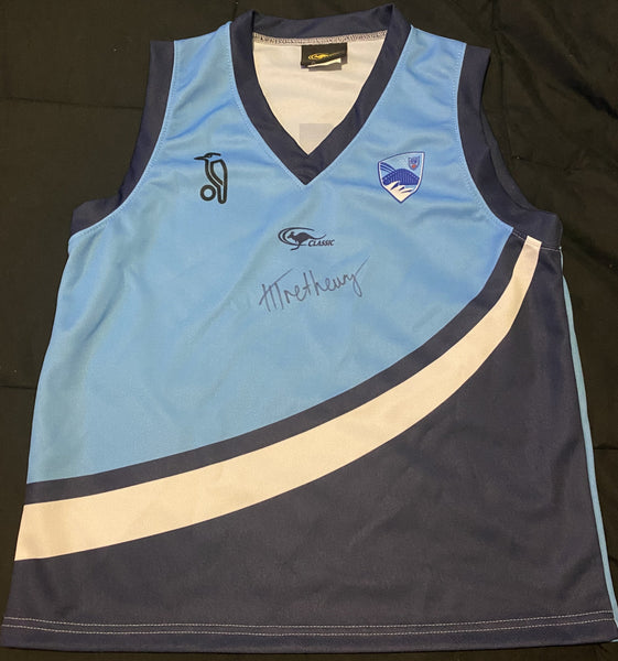 HANNAH TRETHEWY WORN & SIGNED NSW NATIONALS MATCH VEST