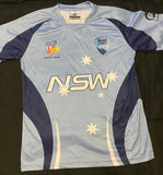 PLAYER ISSUE INDOOR CRICKET NSW SHORT SLEEVE TRAINING TOP