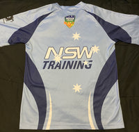 PLAYER ISSUE INDOOR CRICKET NSW SHORT SLEEVE TRAINING TOP