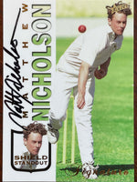 MATTHEW NICHOLSON Shield Standout Signature Card #SS