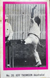 Jeff Thompson 1974 Sunicrust Card #20