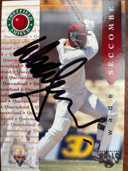WADE SECCOMBE 1995 Hand-Signed Card #47