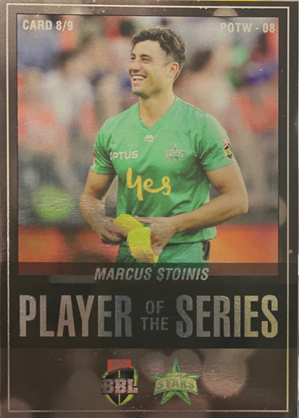 MARCUS STOINIS - 2019 BBL Player of SERIES - POTW-08