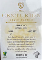DAVID WARNER Centurion  CEN 09/9