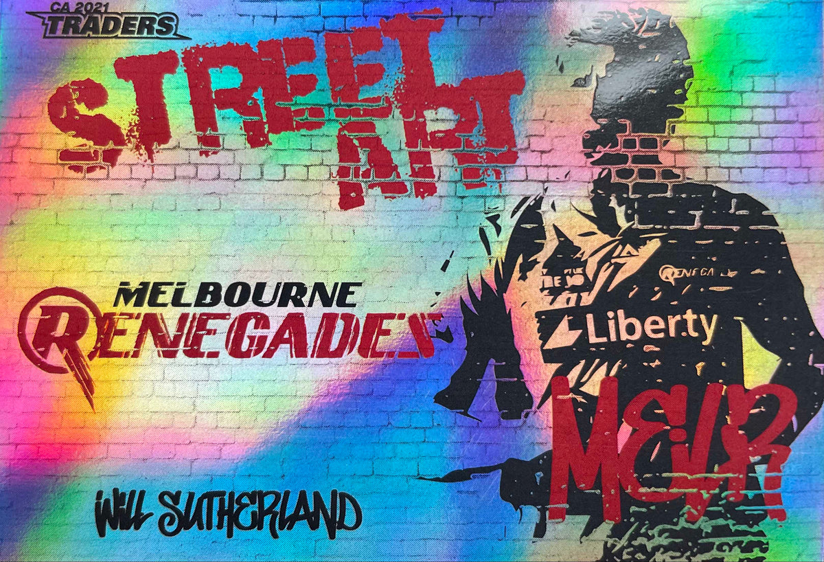 WILL SUTHERLAND Street Art White SAW 10/18 – Dave and Jazzy's Collectables