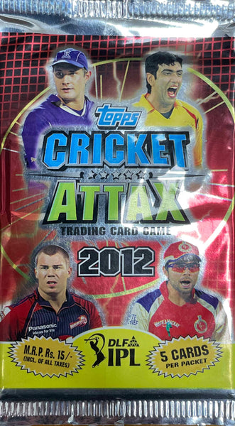 ATTAX  2012 IPL - Pack of 5 cards