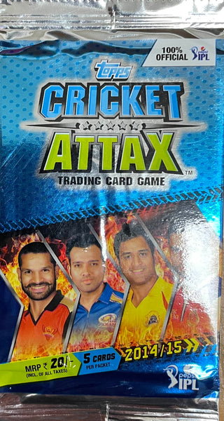 ATTAX  2014/15 IPL - Pack of 5 cards