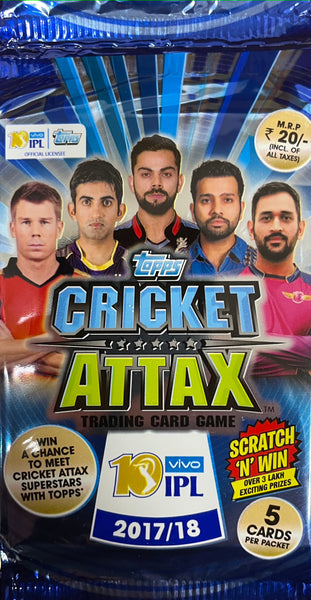 ATTAX  2017/18 IPL - Pack of 5 cards