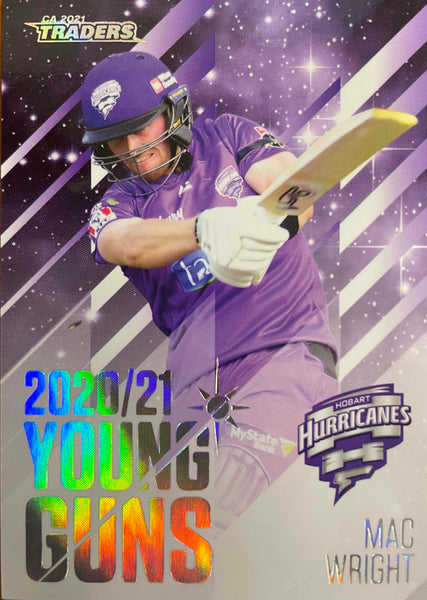 MAC WRIGHT - HURRICANES Young Guns White YG07/18