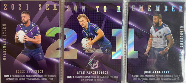 STORM - SEASON TO REMEMBER Set of 3 Cards