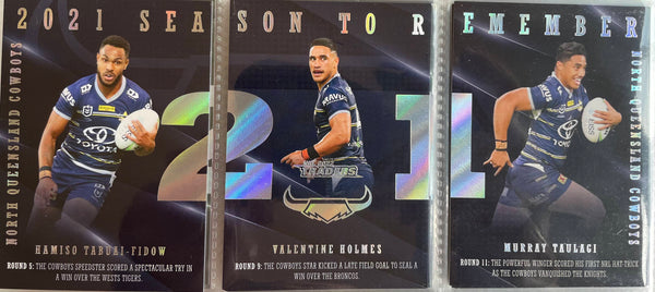 COWBOYS - SEASON TO REMEMBER Set of 3 Cards