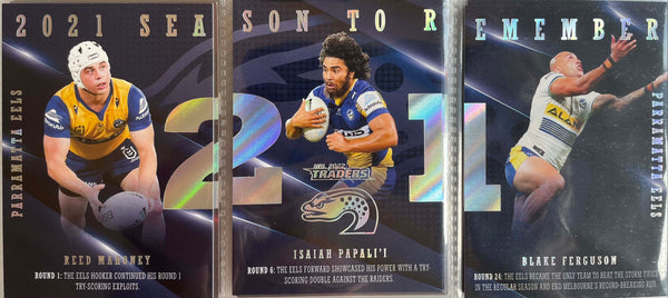 EELS - SEASON TO REMEMBER Set of 3 Cards