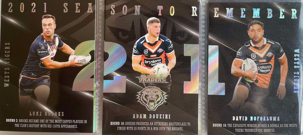 TIGERS - SEASON TO REMEMBER Set of 3 Cards