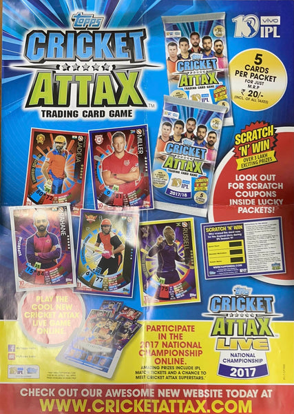 ATTAX  2017 IPL Promo Poster